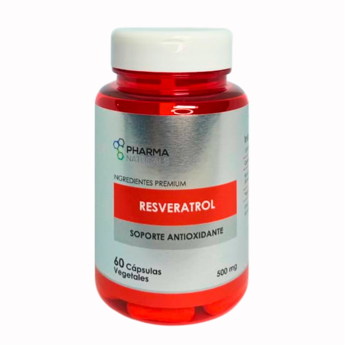 Resveratrol 500MG Pharma Natural 60 Capsulas.1