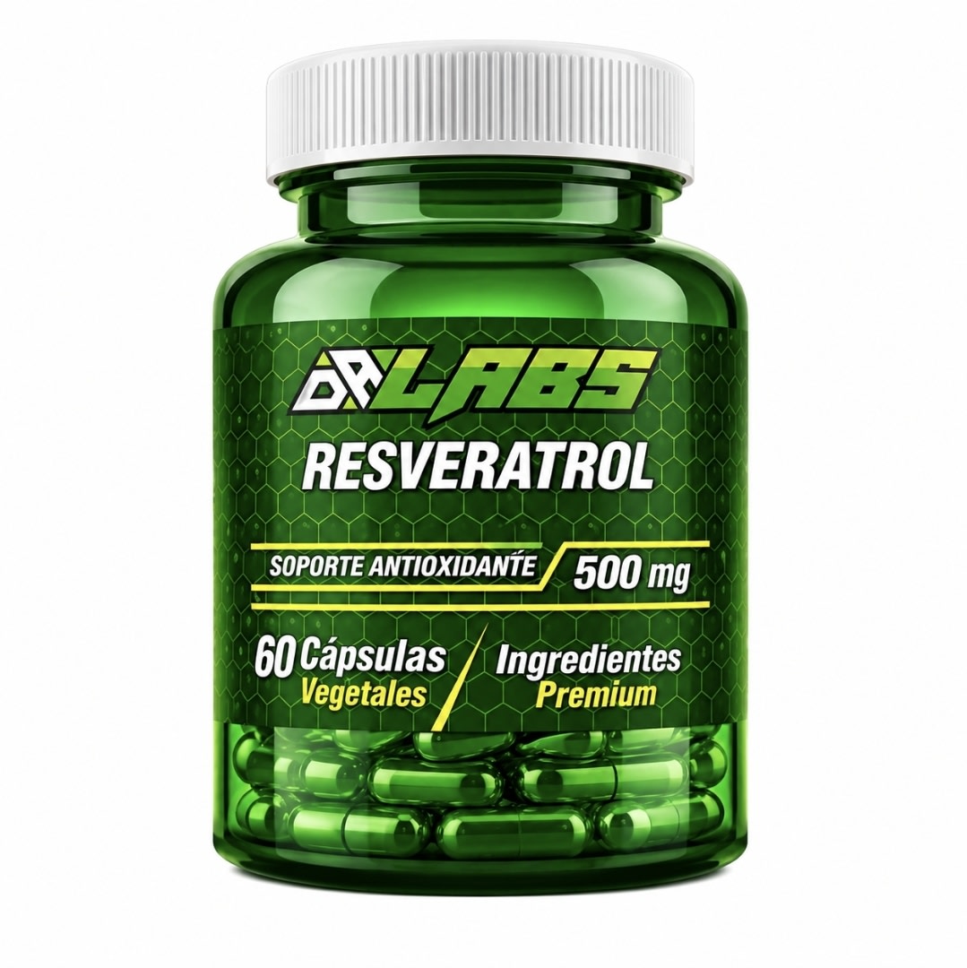 Resveratrol 500 mg 60 Capsulas dr labs1