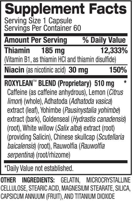 Roxylean BPI Sports USA 60 Cápsulas. 1