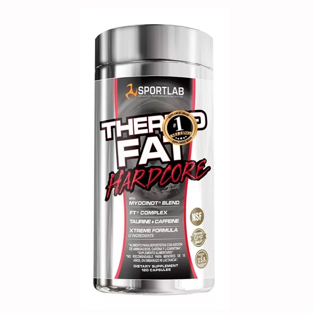 Thermo Fat Hardcore 3.0 Sportlab 120 Capsulas.1