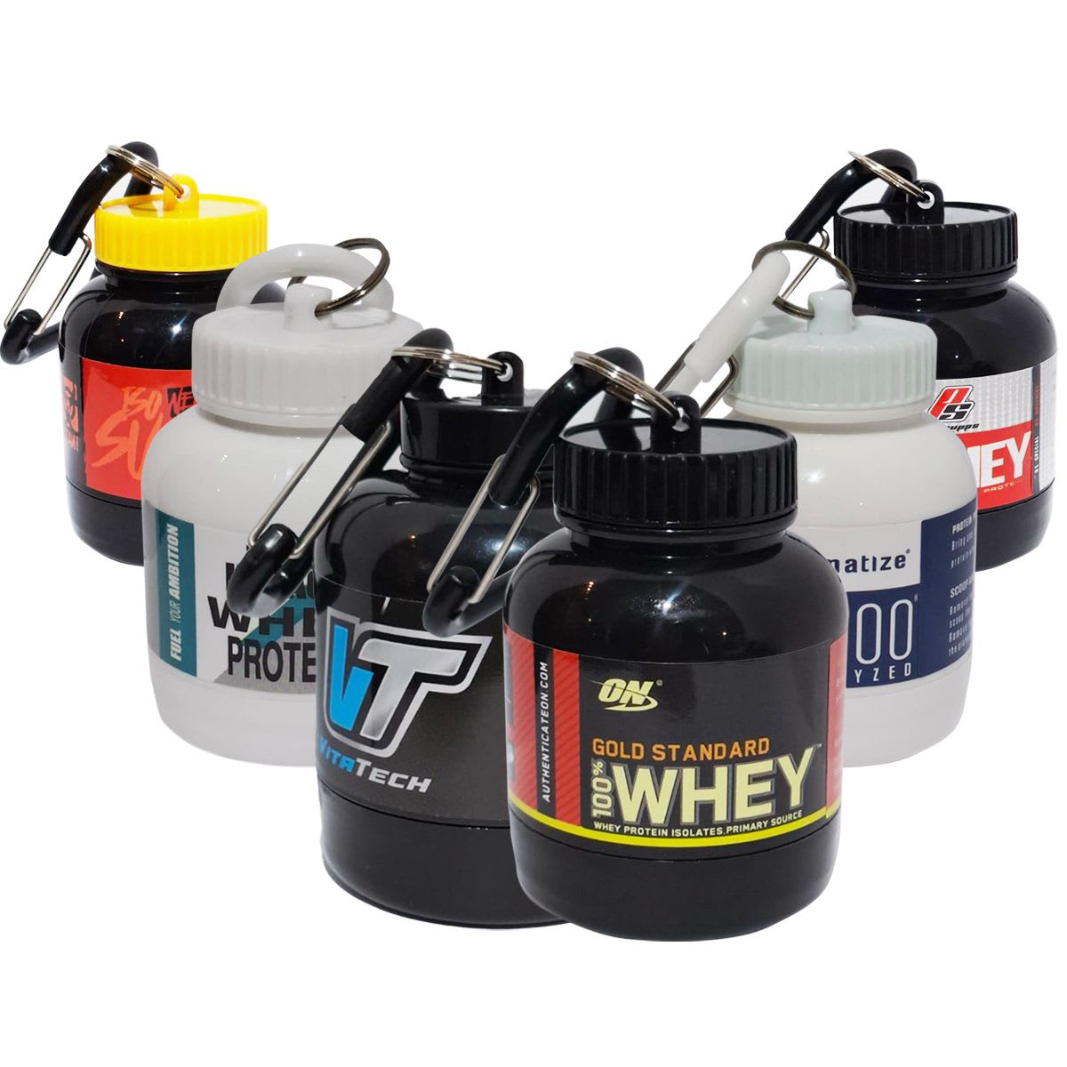 Llavero Contenedor Porta Proteína 30 Gramos.1