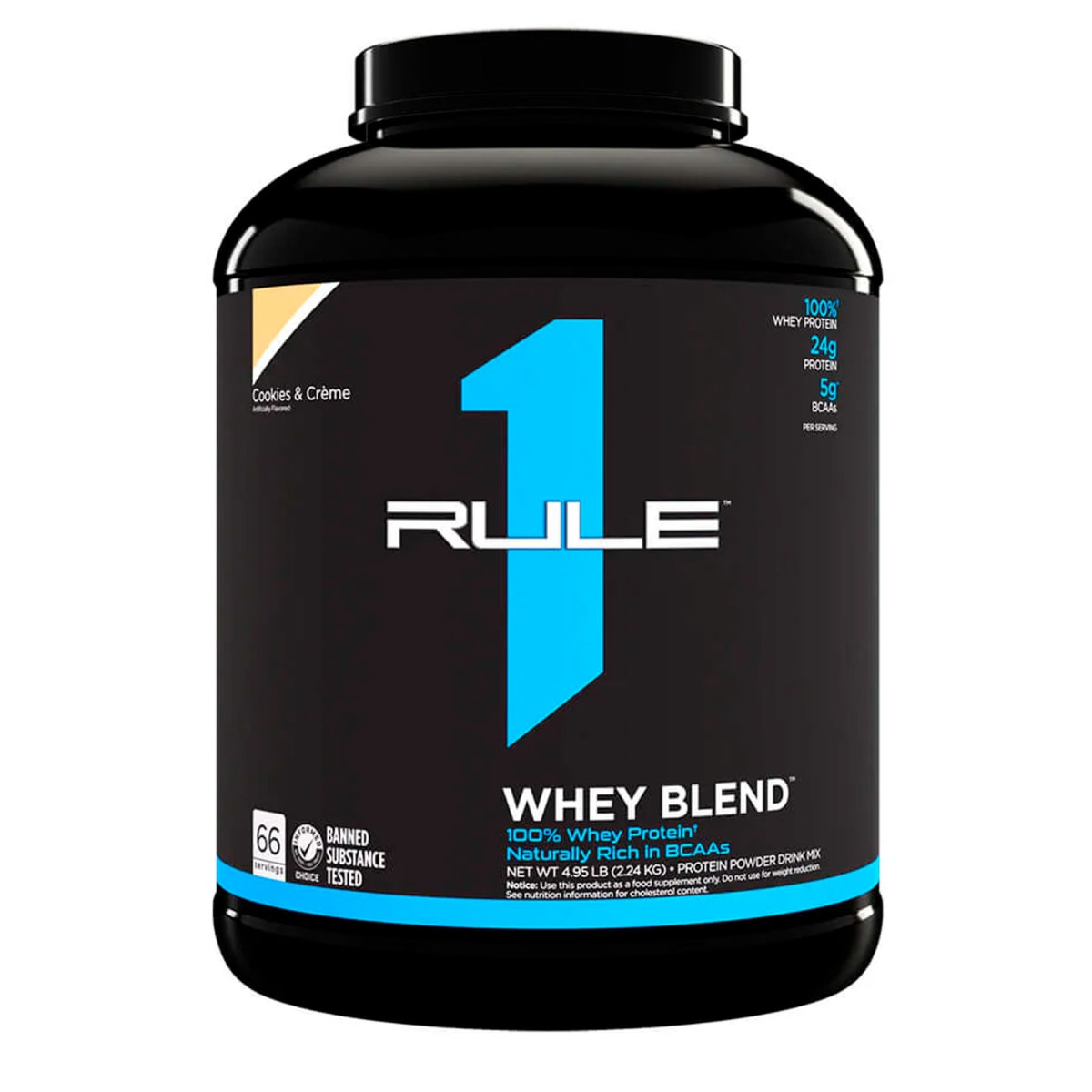 Whey Blend Rule1 5 lb (2.2 kg) – 65 porciones2