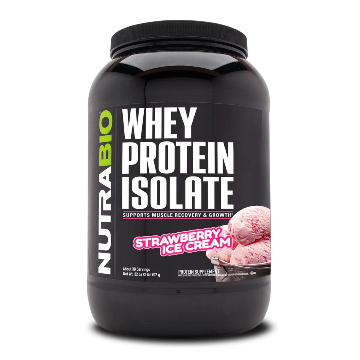 Whey Protein Isolate Nutrabio 2 lb (907 g) – 30 porciones4