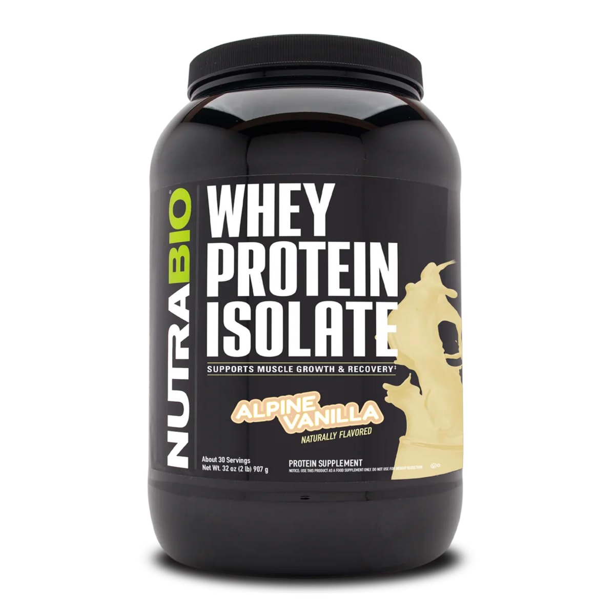 Whey Protein Isolate Nutrabio 2 lb (907 g) – 30 porciones2