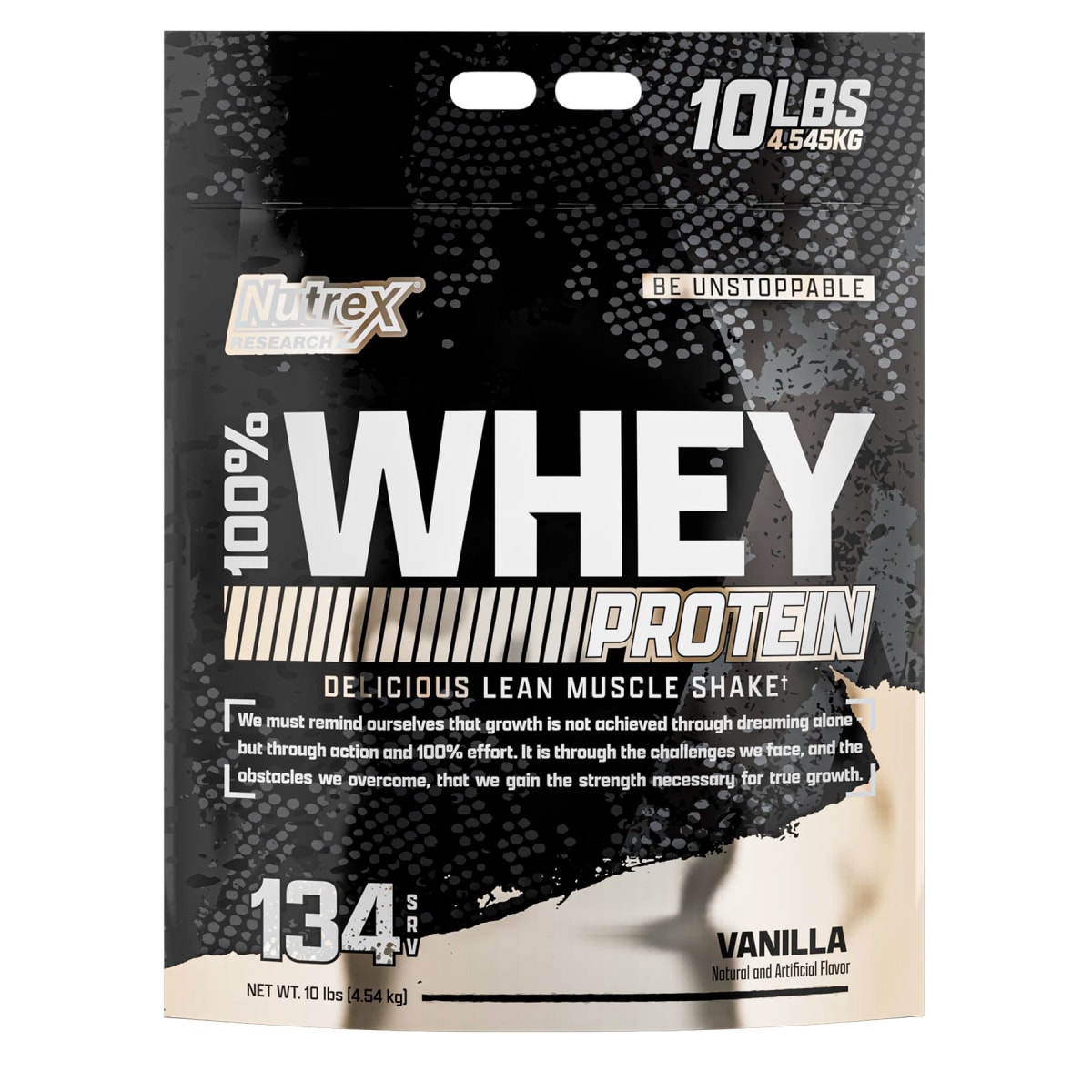 Whey Protein Nutrex 10 lb (4.5 kg) – 128/134 porciones2