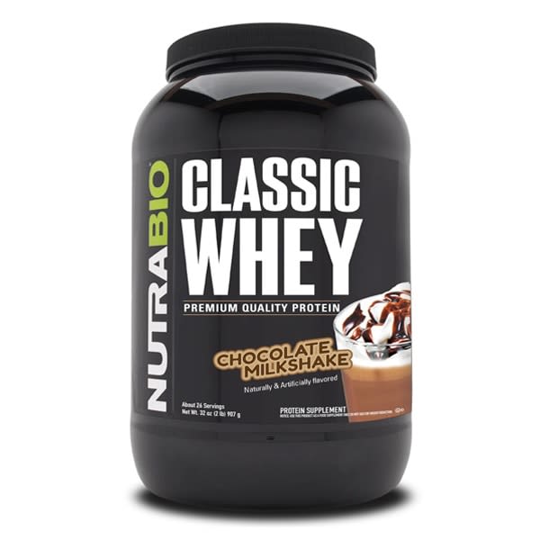 Classic Whey Nutrabio 2 lb (900 g) – 26 porciones5