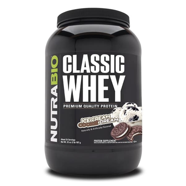 Classic Whey Nutrabio 2 lb (900 g) – 26 porciones8