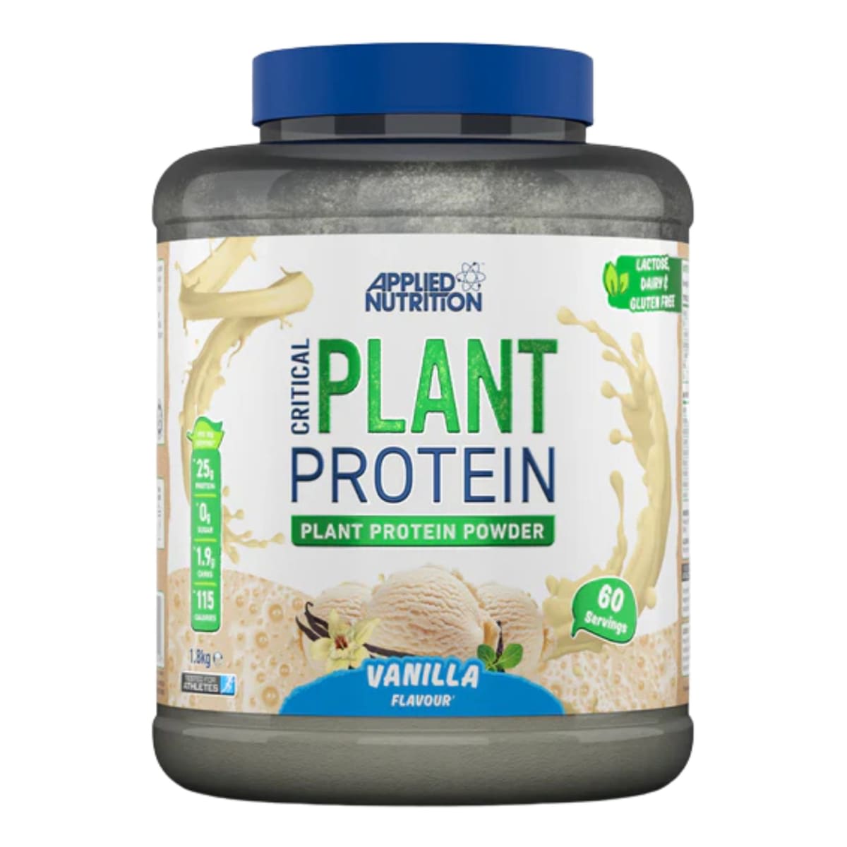 Critical Plant Protein Applied Nutrition 4 lb (1.8 kg) – 60 porciones2