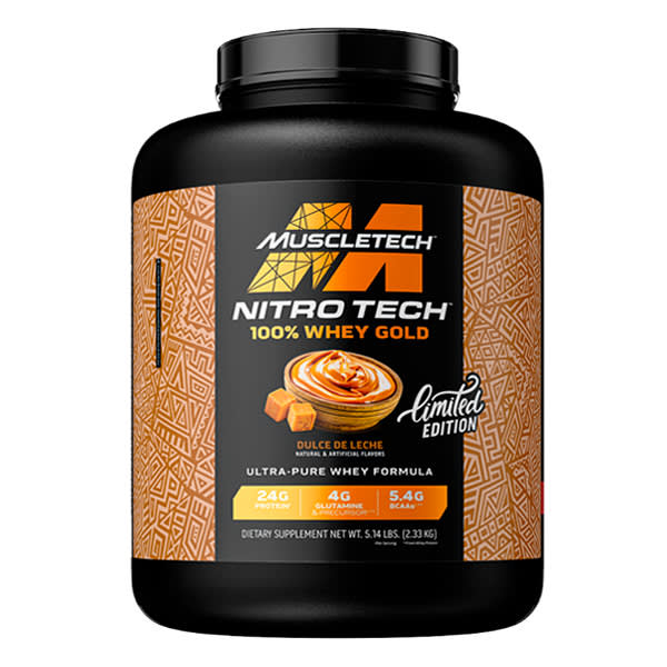 Nitro Tech Whey Gold 5 lb (2.2 kg) – 69 porciones4