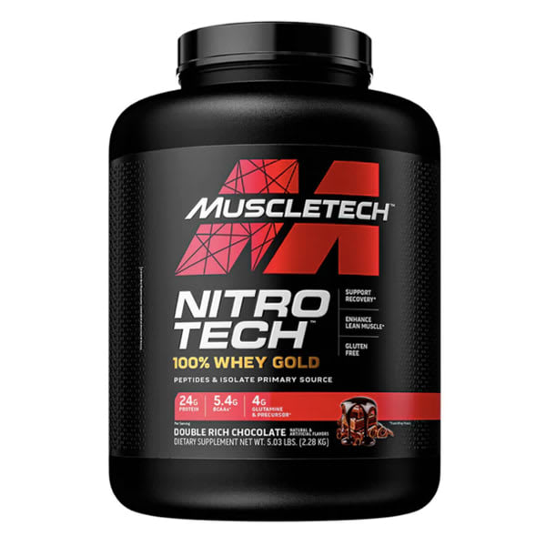 Nitro Tech Whey Gold 5 lb (2.2 kg) – 69 porciones1