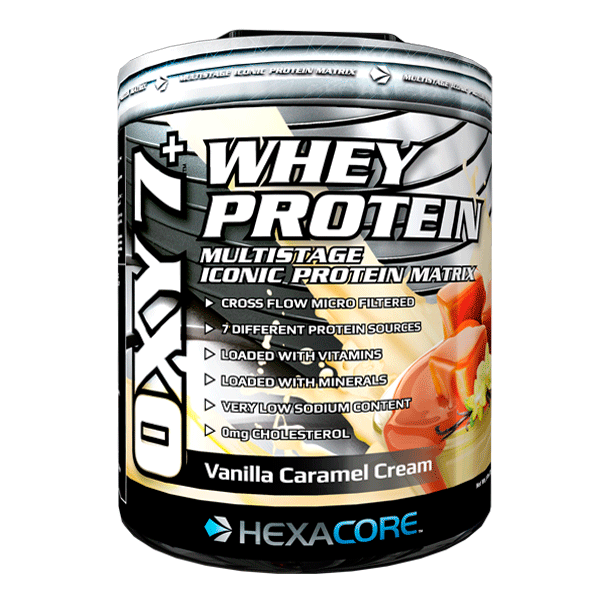 Oxy 7 Whey Protein Hexacore 5 lb (2.2 kg) – 67 porciones1