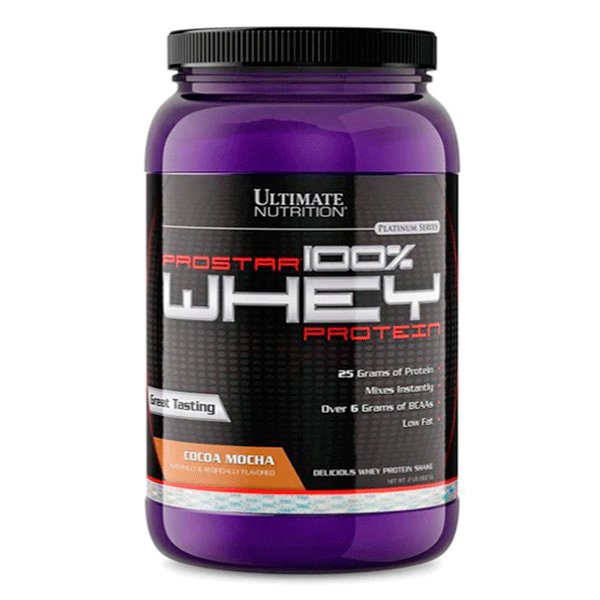 Prostar 100% Whey Ultimate Nutrition 2 lb (900 g) – 30 porciones2