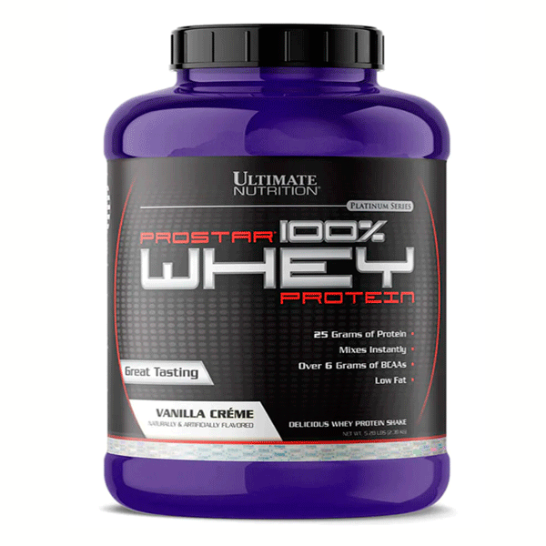 Prostar 100% Whey Ultimate Nutrition 5 lb (2.2 kg) – 80 porciones2