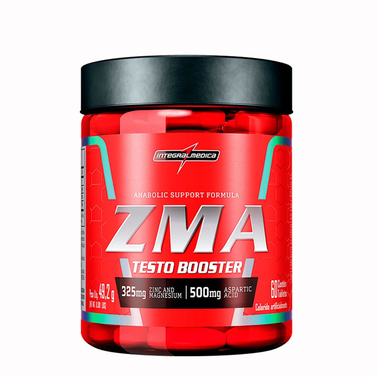 ZMA Testo Booster 835MG Integralmedica 60 Capsulas.