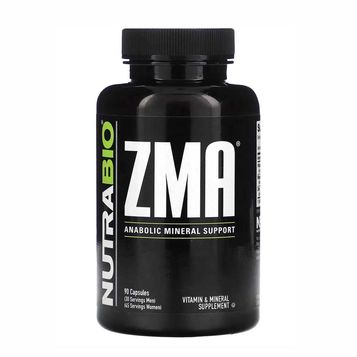 ZMA 491MG Nutrabio 90 Capsulas.1