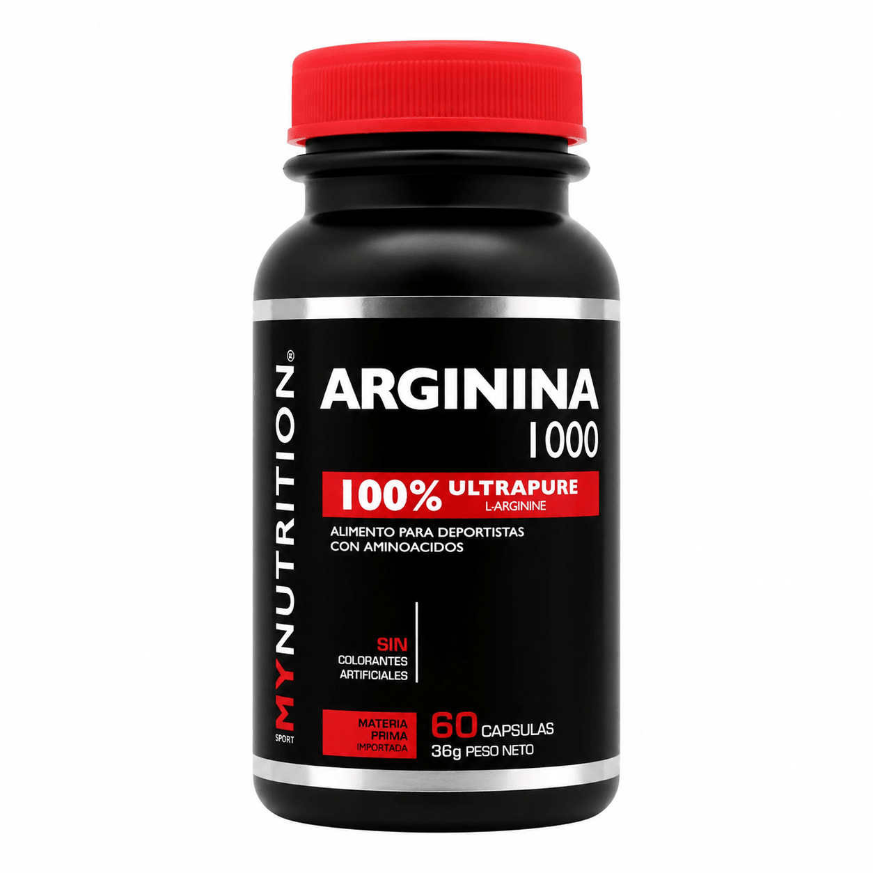 Arginina 1000MG My Nutrition  60 Cápsulas.