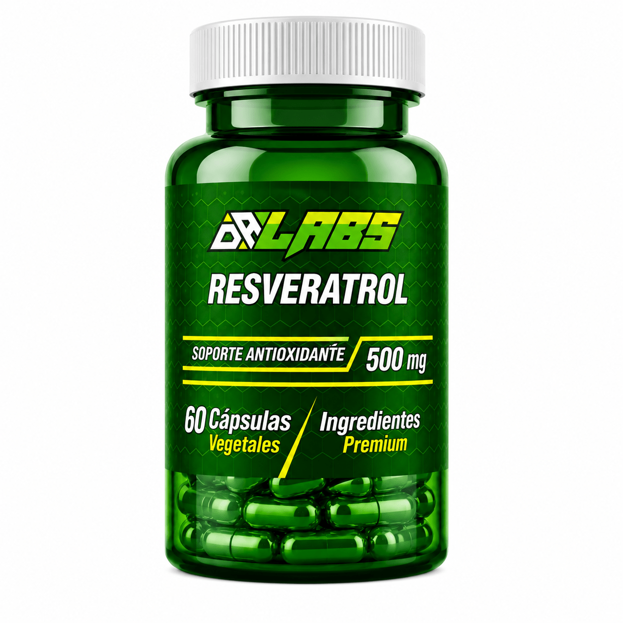 Resveratrol 500 mg 60 Capsulas dr labs