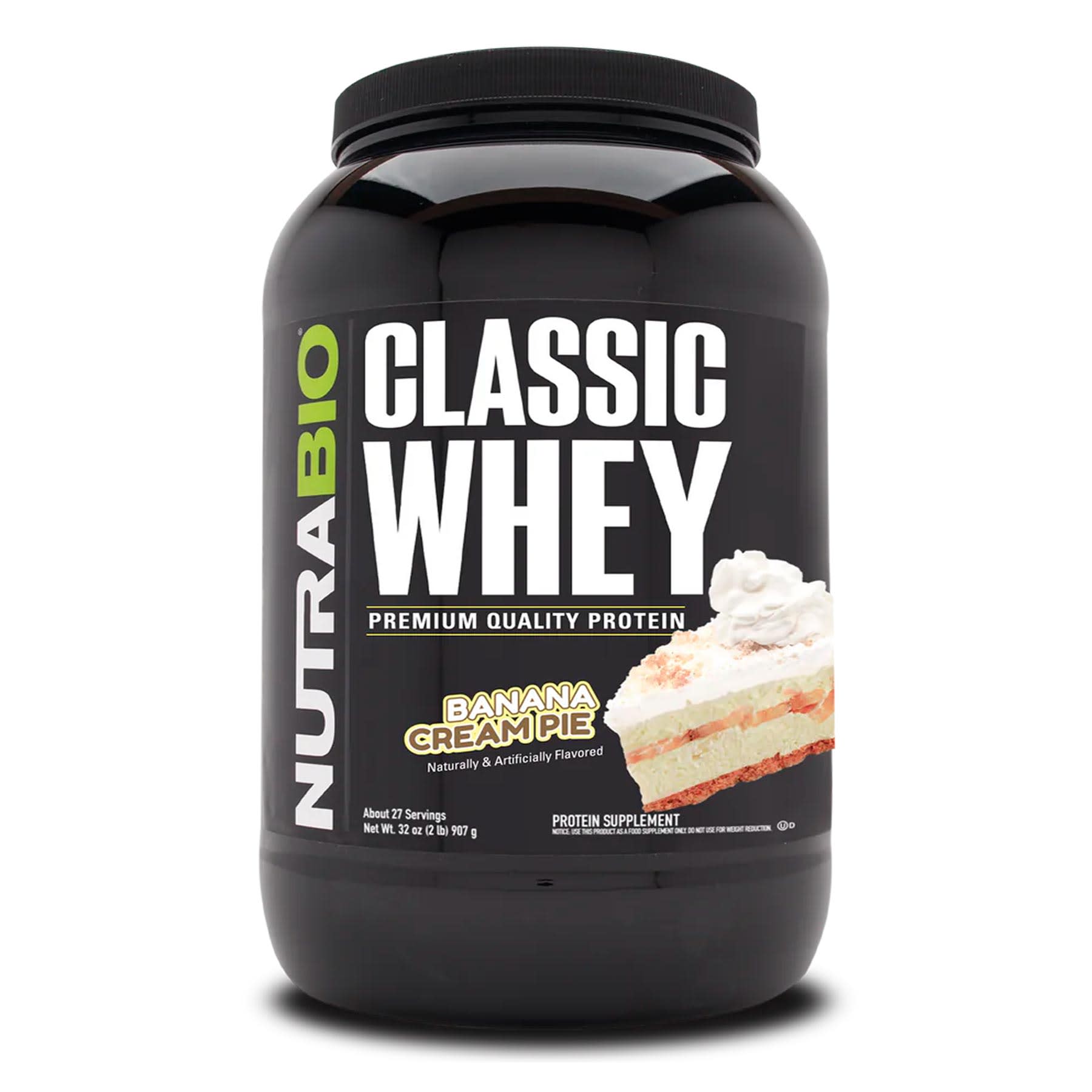 Classic Whey Nutrabio 2 lb (900 g) – 26 porciones