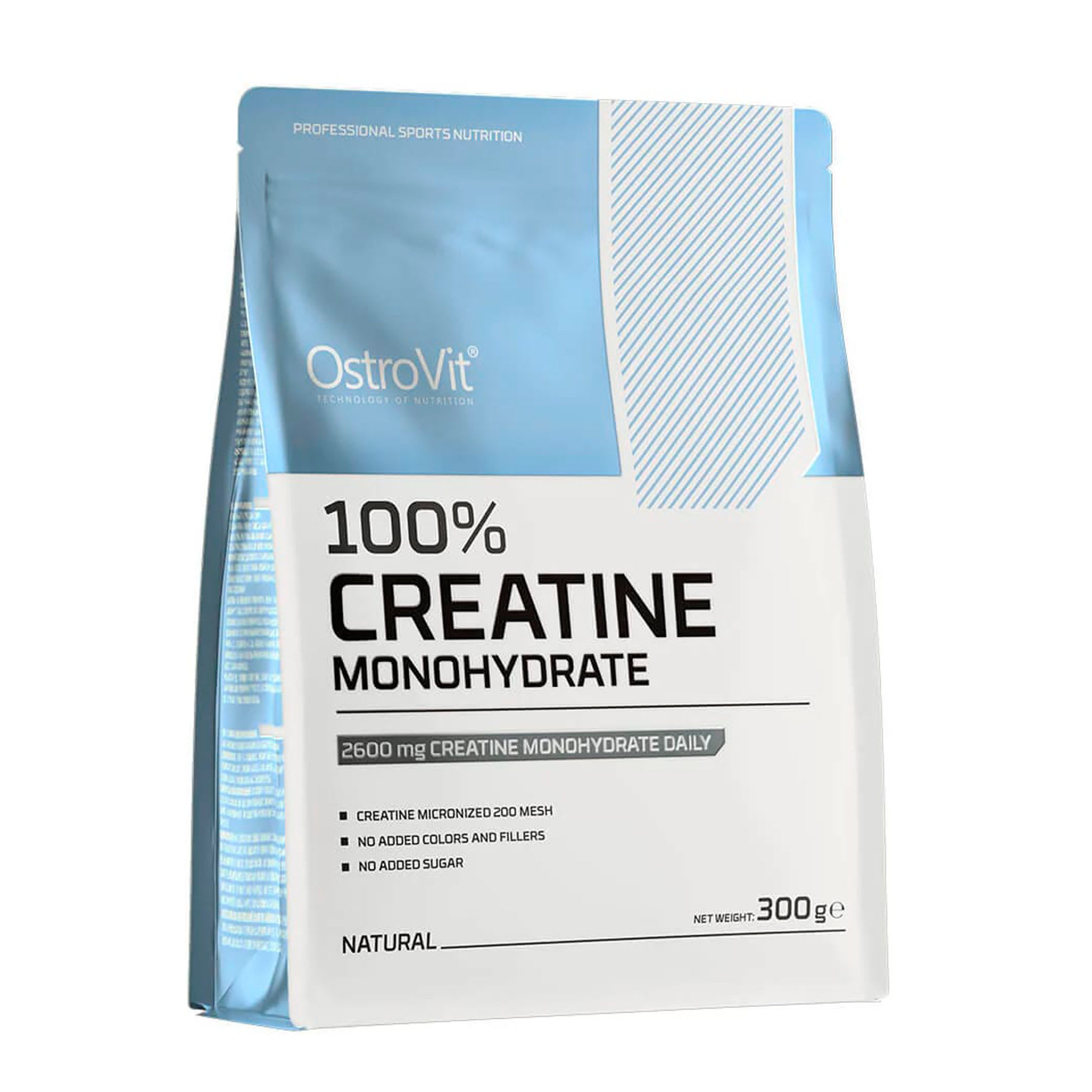 Creatina Monohidratada Ostrovit 300 g – 60 porciones