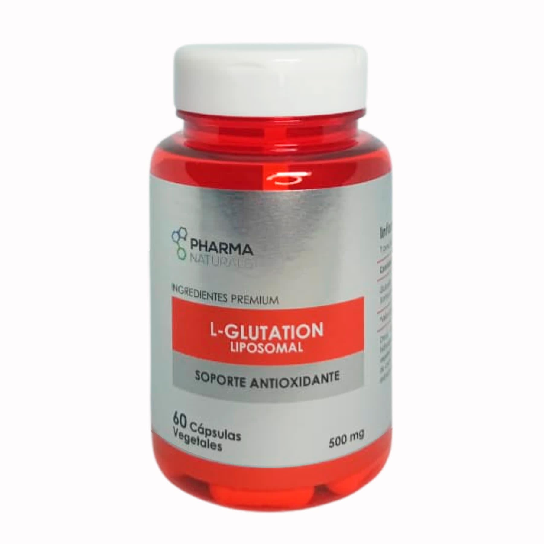 L-glutation 500MG Pharma Natural 60 Capsulas.