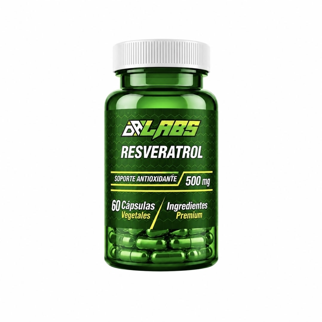Resveratrol 500 mg 60 Capsulas dr labs