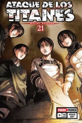 MANGA Shingeki no Kyojin - ATAQUE DE LOS TITANES N.21