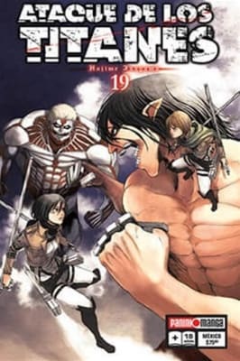 MANGA Shingeki no Kyojin - ATAQUE DE LOS TITANES N.19