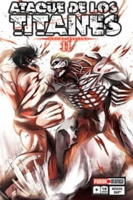 MANGA Shingeki no Kyojin - ATAQUE DE LOS TITANES N.11