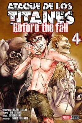MANGA Shingeki no Kyojin - ATAQUE DE LOS TITANES - BEFORE THE FALL N.4