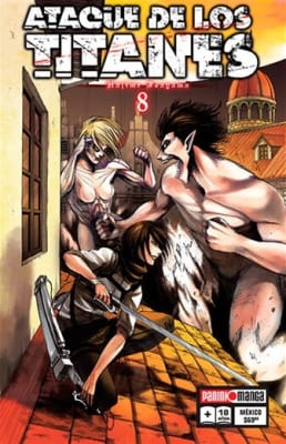 MANGA Shingeki no Kyojin - ATAQUE DE LOS TITANES N.8