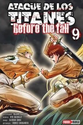 MANGA Shingeki no Kyojin - ATAQUE DE LOS TITANES - BEFORE THE FALL N.9