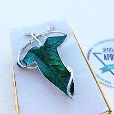 COLLAR HOJA DE LORIEN - EL SEÑOR DE LOS ANILLOS 