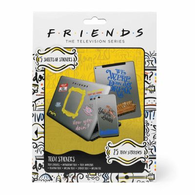 SET 25 STICKERS FRIENDS OFICIAL 