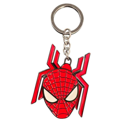 LLAVERO SPIDERMAN ROSTRO GIRATORIO