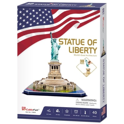 PUZZLE 3D ESTATUA DE LA LIBERTAD 39 PIEZAS