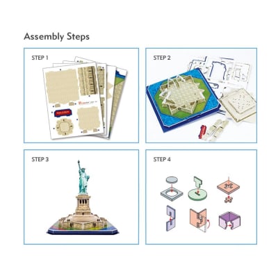 PUZZLE 3D ESTATUA DE LA LIBERTAD 39 PIEZAS
