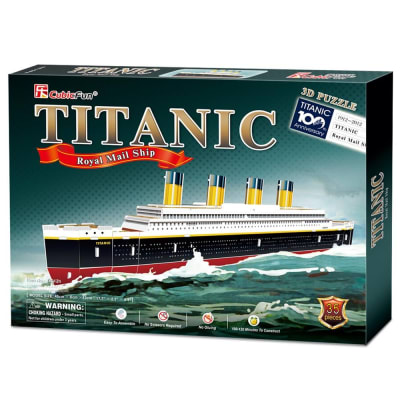 PUZZLE 3D TITANIC 35 PIEZAS