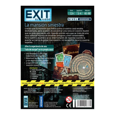 EXIT LA MANSION SINIESTRA
