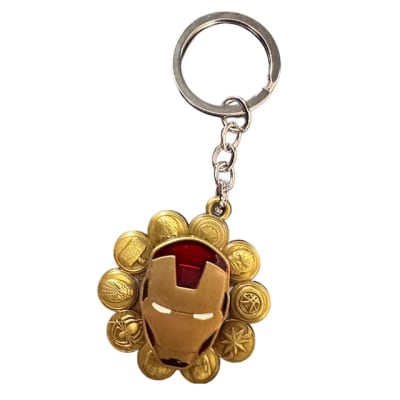 LLAVERO IRON MAN GIRATORIO