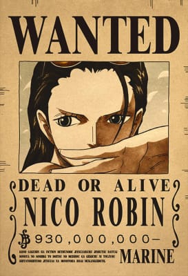 POSTER NICO ROBIN - ONE PIECE