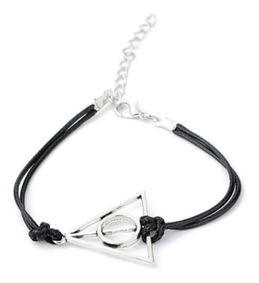 PULSERA RELIQUIAS DE LA MUERTE SIMPLE