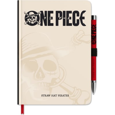 CUADERNO PREMIUM A5 CON BOLIGRAFO PROYECTOR ONE PIECE NETFLIX