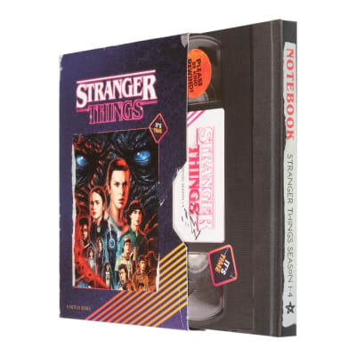 CUADERNO PREMIUM A5 STRANGER THINGS VHS