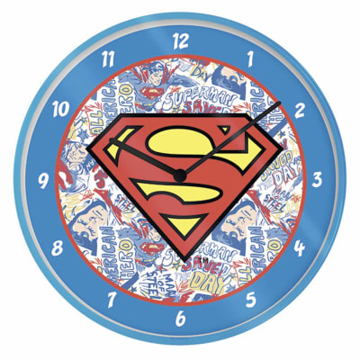 RELOJ MURAL SUPERMAN OFICIAL