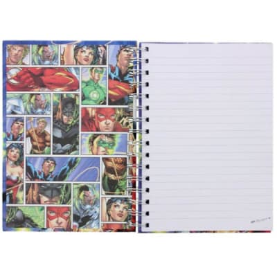 LIBRETA A5 JUSTICE LEAGUE UNITED DC COMICS
