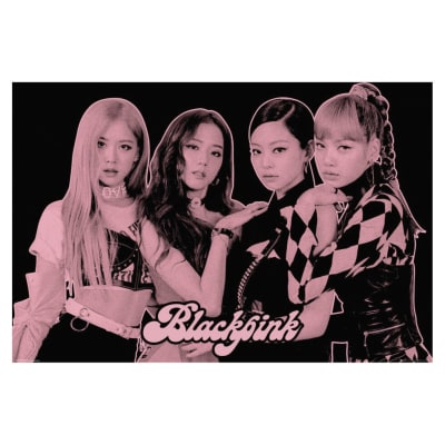 POSTER MAXI BLACK PINK