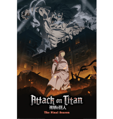 POSTER MAXI ATAQUE DE TITANES