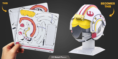 PUZZLE 3D METAL STAR WARS - LUKE SKYWALKER HELMET
