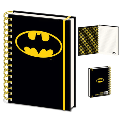 LIBRETA A5 BATMAN LOGO