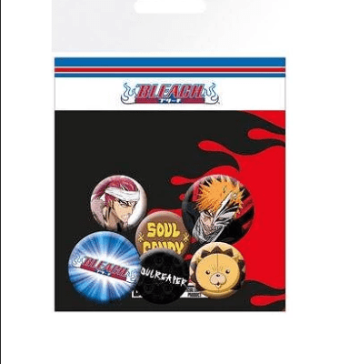 PACK CHAPAS BLEACH